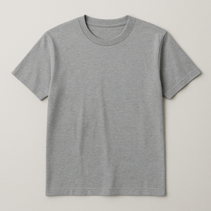 Gray Printed Tshirt